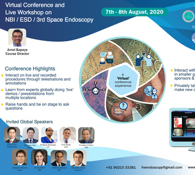 Virtual Conference & Live Workshop on NBI / ESD / 3rd Space Endoscopy